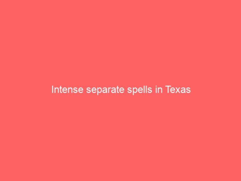 Intense separate psychics in Texas